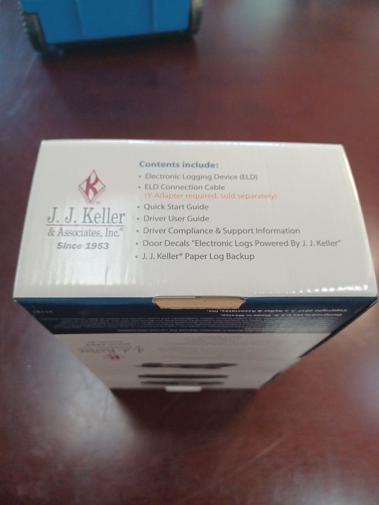 **SEALED** J.J. Keller ELD Encompass ELog Electronic Logging Device NEW IN BOX!