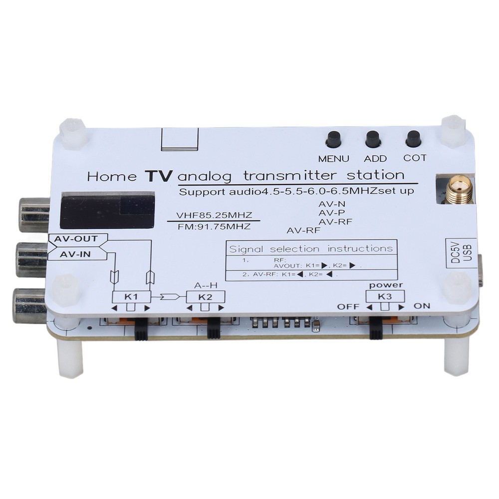 Home TV Analog Transmitter Station Transmission AV High Definition Part