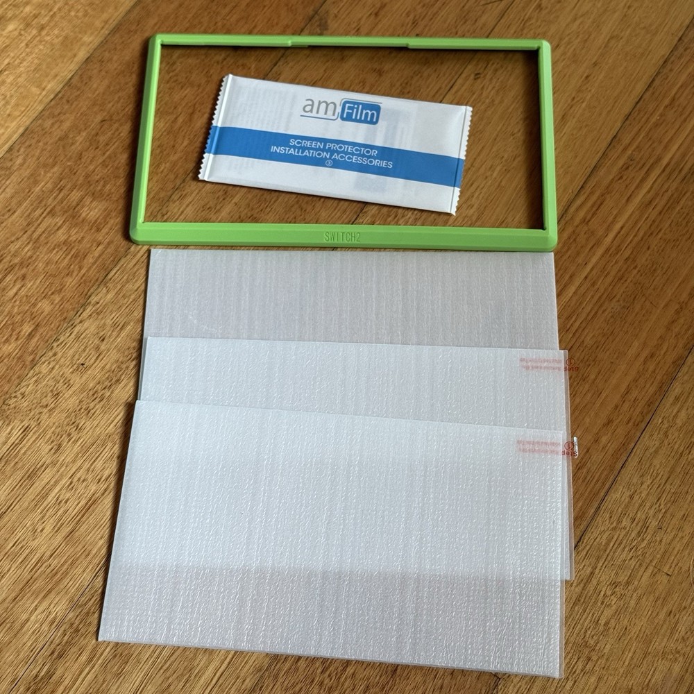 Nintendo Switch 2 Tempered Glass Screen Protector - 3 PACK - Free Postage