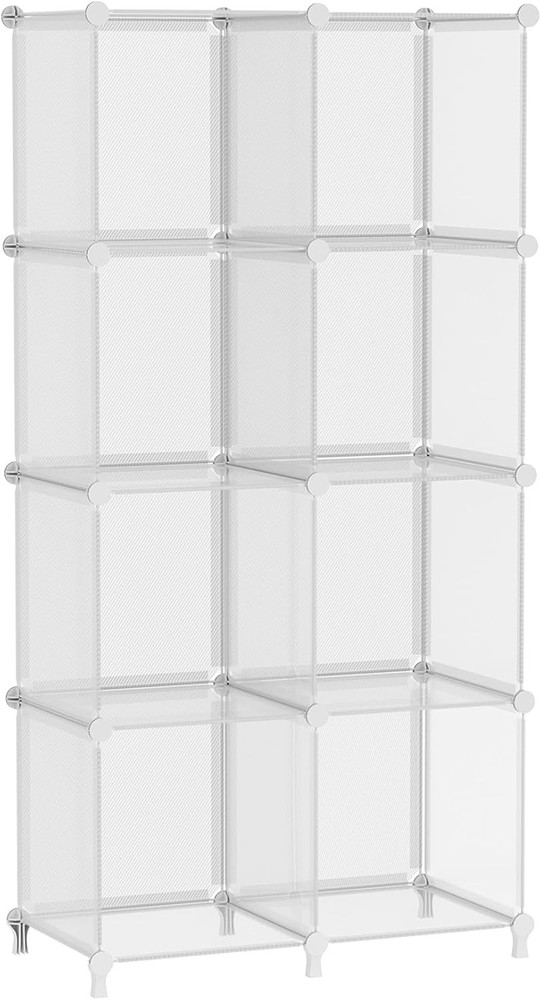 Cube Storage Organizer 16 Cube Closet Organizer Stackable Storage Cube Shelves