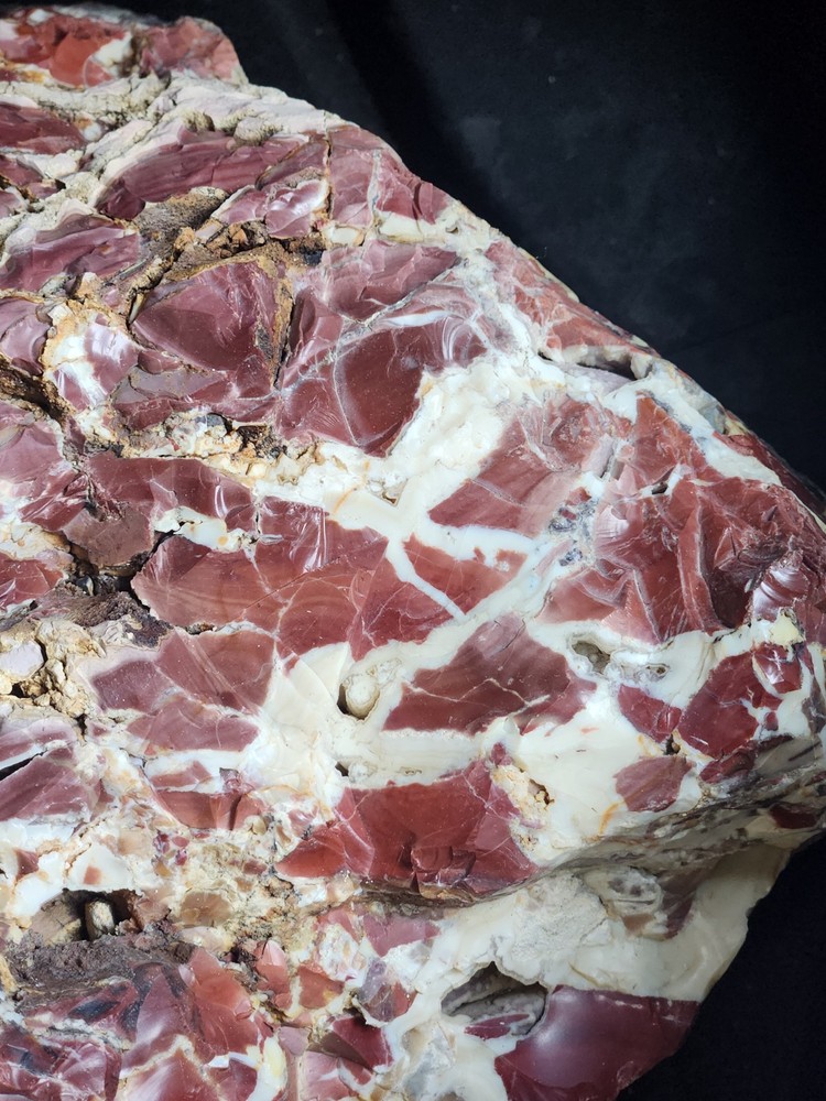 brecciated jasper large rough rock 16 x 10 Beautiful patterns