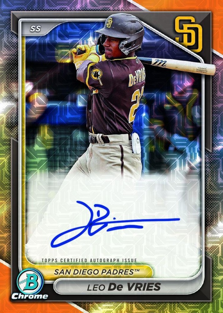 2024 BOWMAN CHROME BASEBALL MEGA BOX