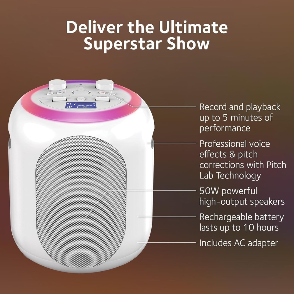 Singing Machine - Singcast Ultimate Video Casting Karaoke Systems -NEW-FREESHIP