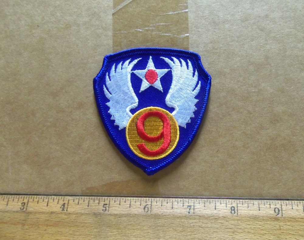 US Air Force - 9th Air Force Embroidered Patch