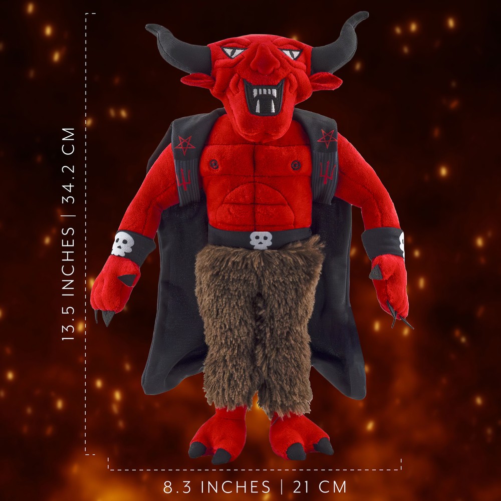 Satan Devil Plush; Stuffed Toy Evil Beelzebub Figure