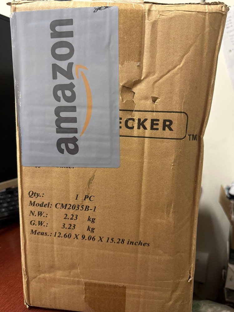 BLACK+DECKER 12-Cup Thermal Programmable Coffeemaker, Black/Silver, CM2035B