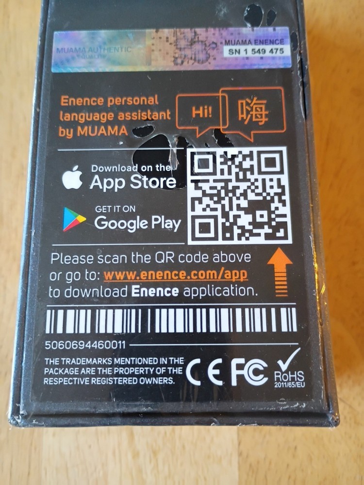 NIB ENENCE INSTANT LANGUAGE TRANSLATOR