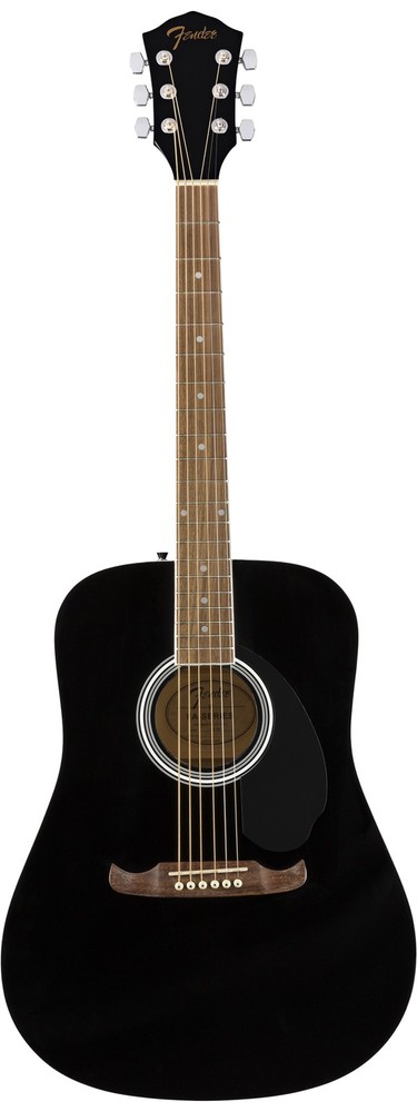 Fender FA-125 Dreadnought Acoustic Guitar - Black