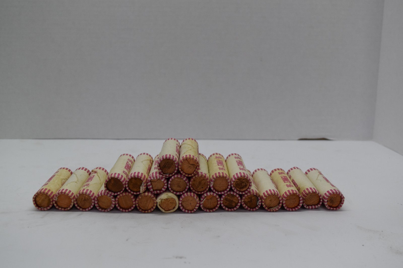 24 bank rolled penny 1981 D and other years pennies 14721