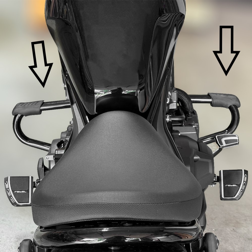 2021-2025 For Honda CMX1100 DCT Front Crash Bar Peg Falling-Protection US