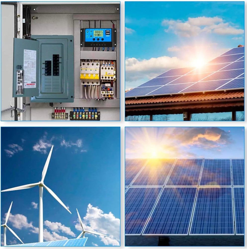 Efficient 30A PWM Solar Charge Controller - Safe, Adjustable, User-Friendly