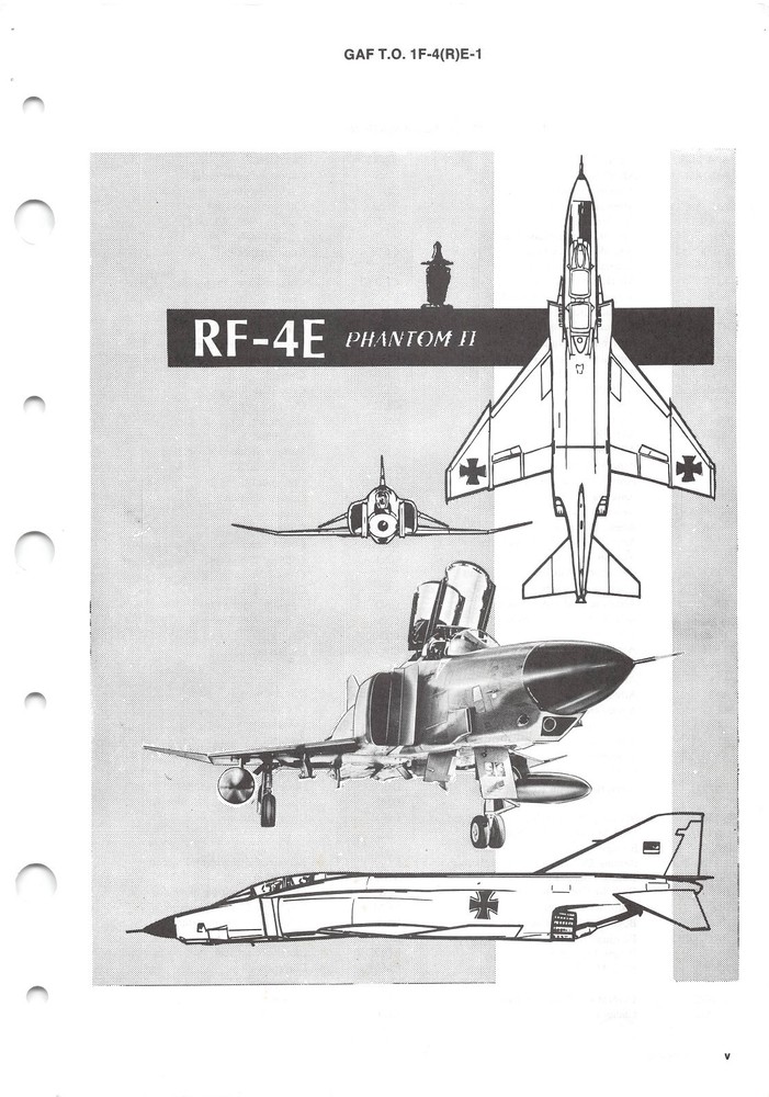 RF-4E Flight Manual F-4 Phantom II Pilot's Operating Instructions - CD Version