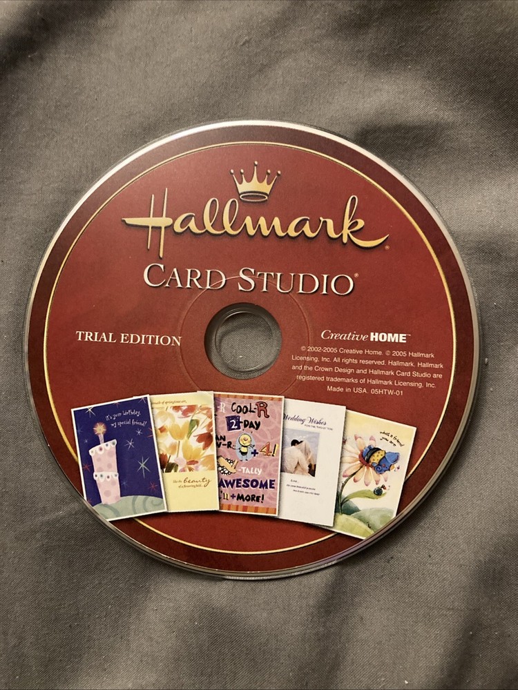 Creative Home Hallmark Card Studio PC-Rom