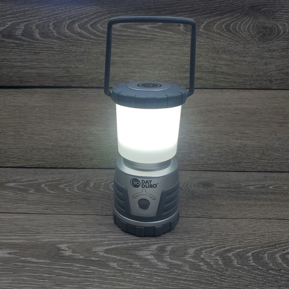 UST 30-Day Duro 700 Lumen LED Lantern Gray 4 Lighting Modes