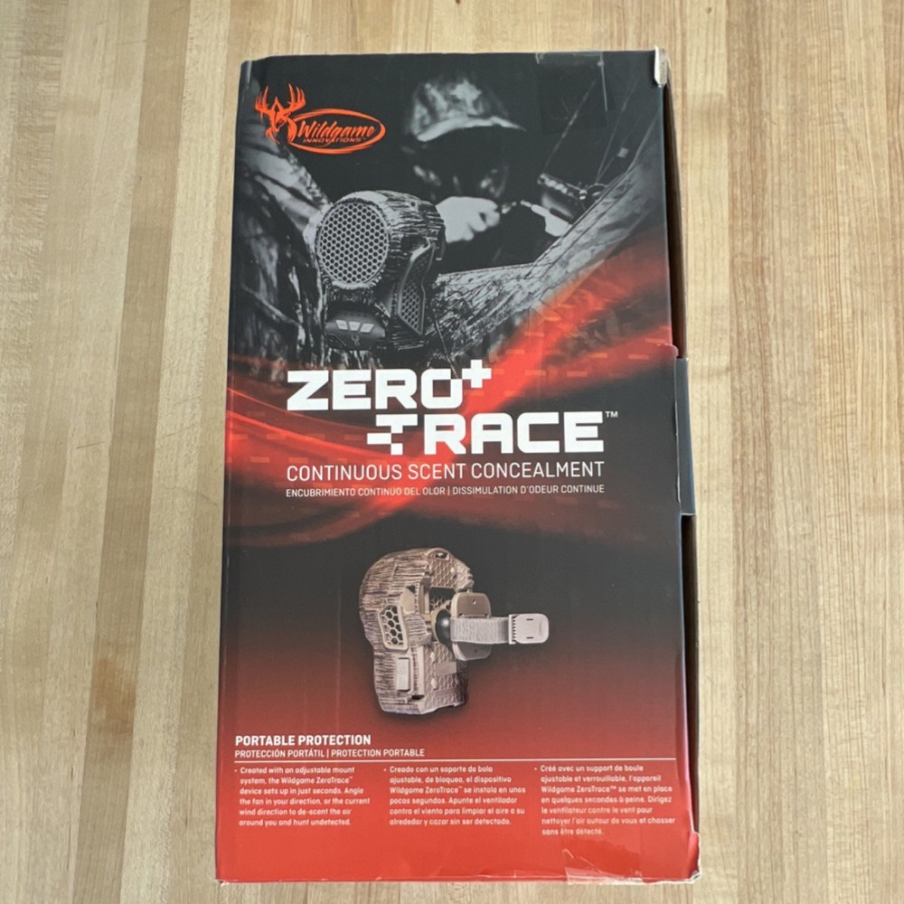 Wildgame Innovations Zero Trace Scent Control Device Hunting Ozone-Free