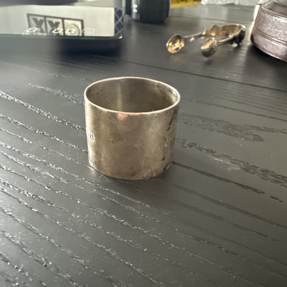 Sterling Silver Napkin Ring Antique