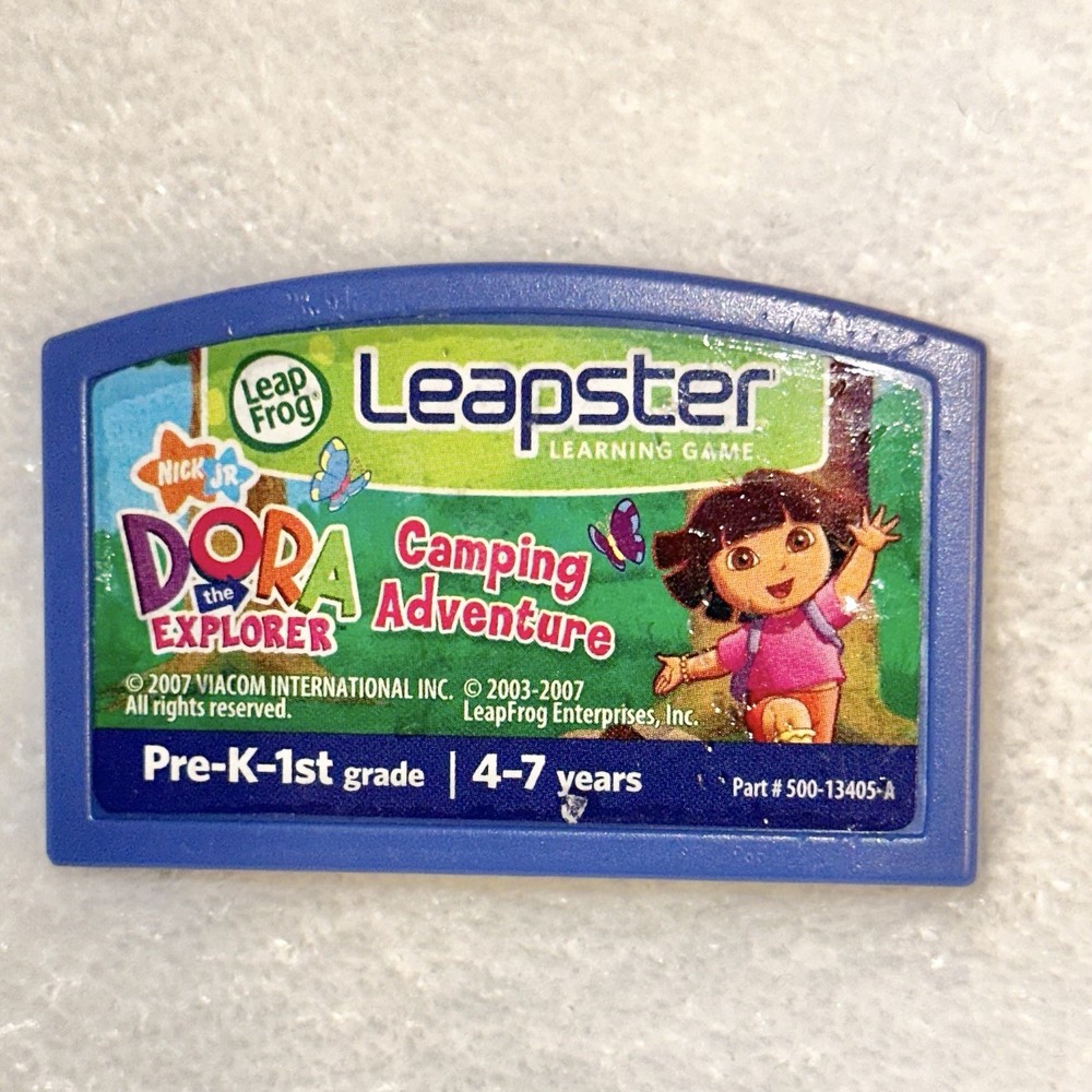 Leapster Dora The explorer Camping Adventure