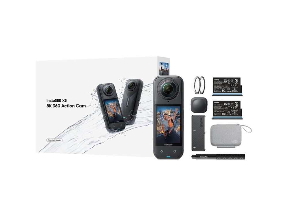 Insta360 X5 8K 360 Action Camera Essentials Bundle #CINSAAHA_X504