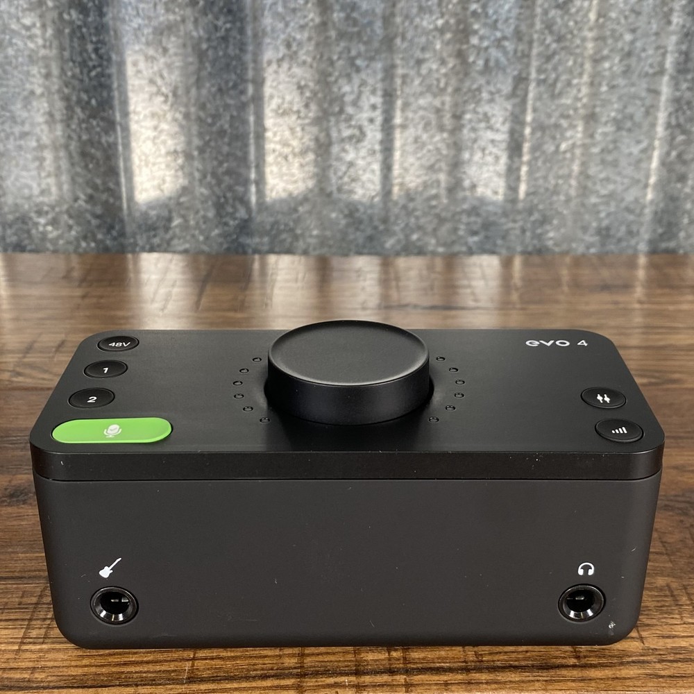 Audient EVO4SRB 2x2 USB Audio Recording Interface Bundle