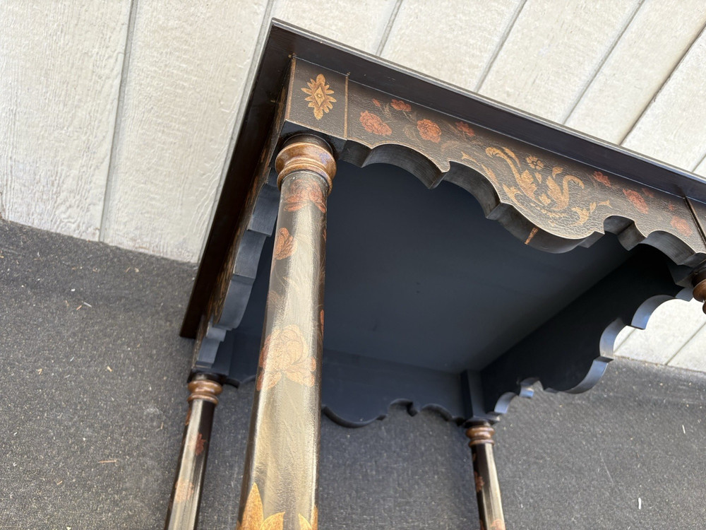 66704 Ebony Decorator Lamp Table Stand
