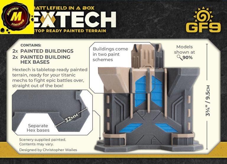 Hextech: Trinity City - Corporate Office x2 - GF9 HEXT02 - Battletech