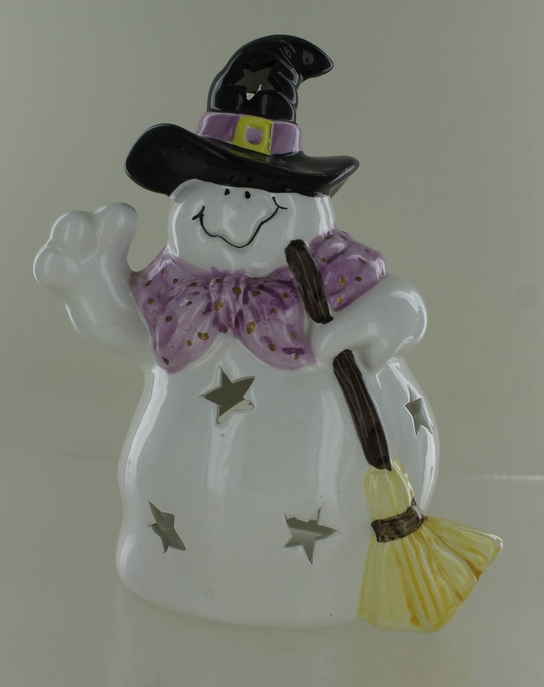 Ghost Witch Tealight Candle Holder