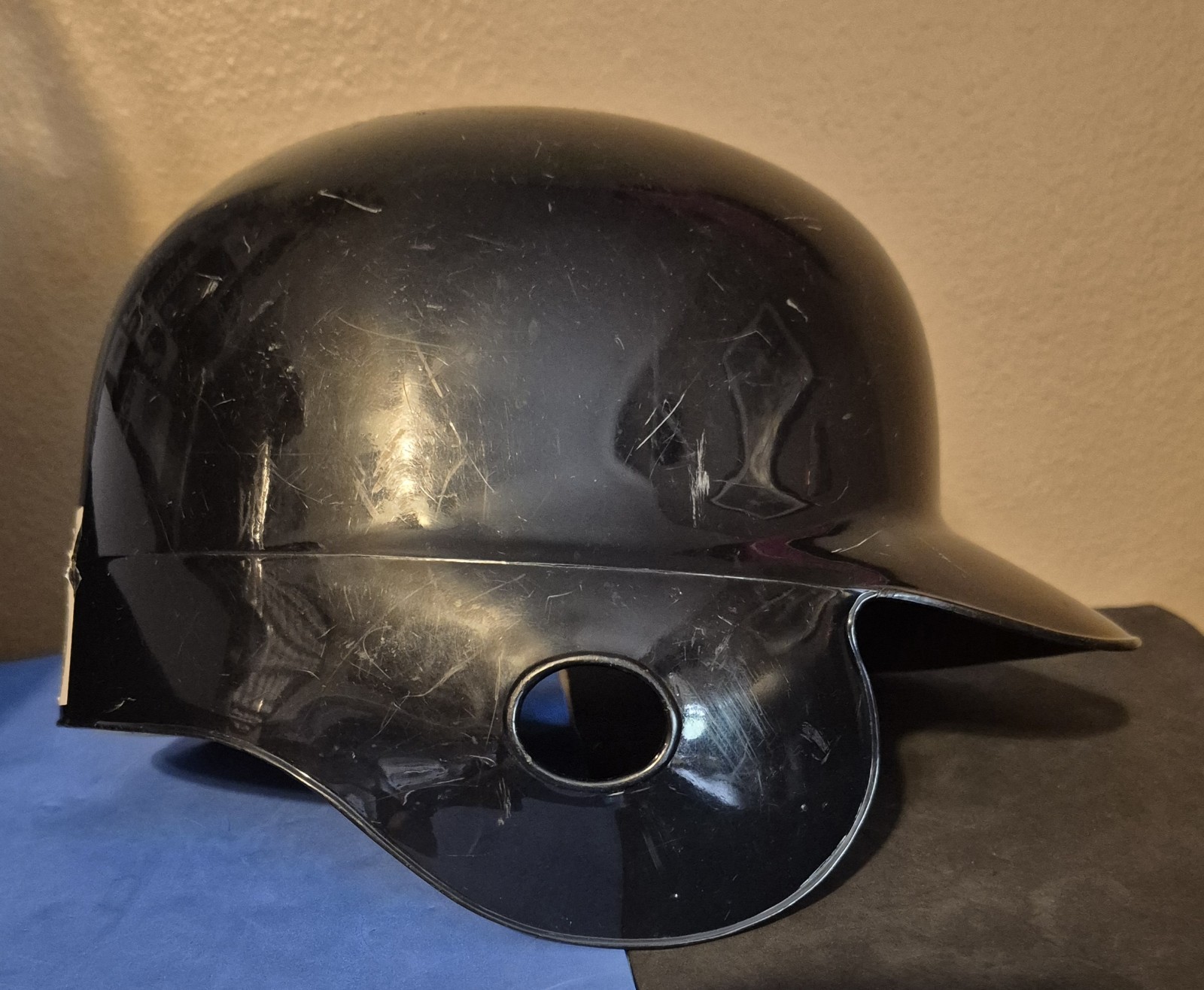 New York Yankees Game Used Worn Batting Helmet