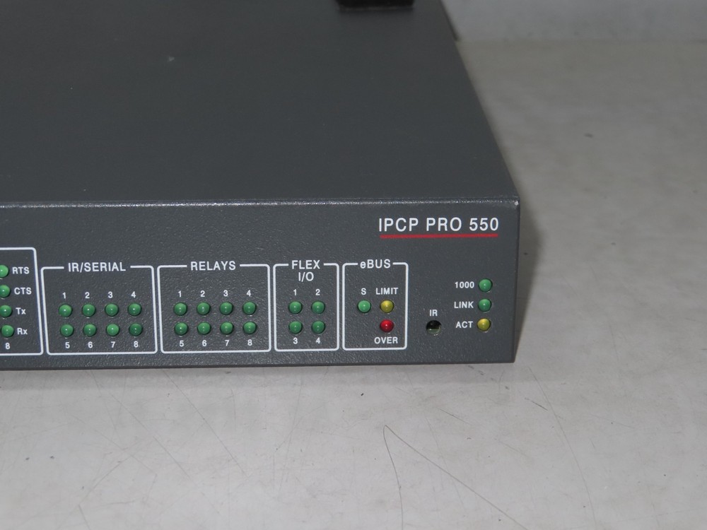 Extron IPCP Pro 550 - IP Link Pro Control Processor Part # 60-1418-01