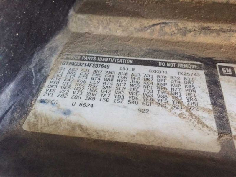 03 04 05 06 Silverado OEM Panasonic Over Head Stereo & DVD Entertainment System