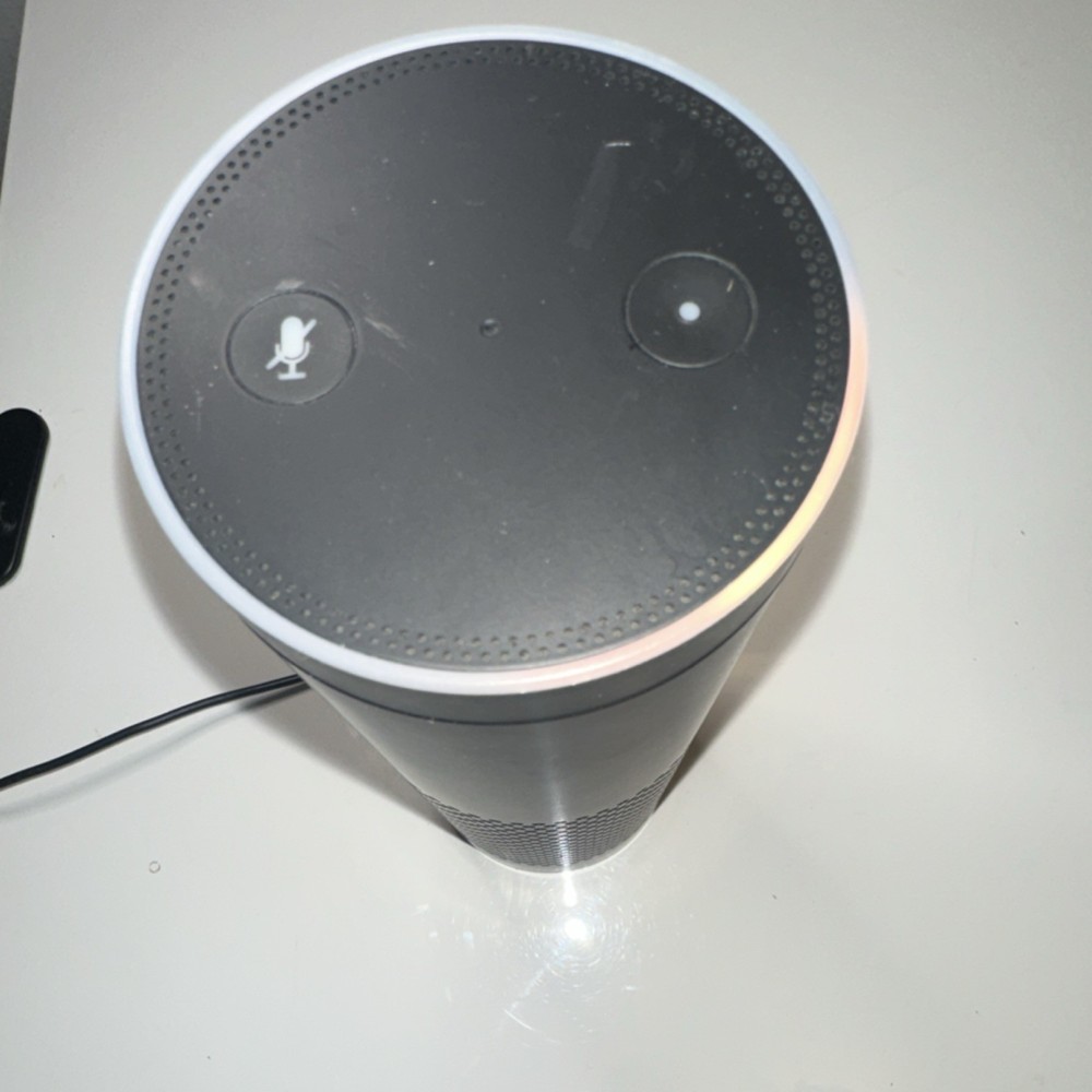 Amazon Echo (1st Gen) Smart Speaker Black Alexa Bluetooth Voice Control Stereo