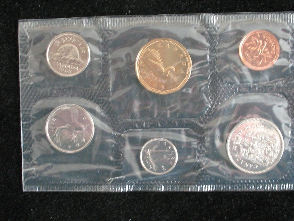 1988 CANADA PROOFLIKE MINT SET * WITH ORIGINAL MINT PACKAGING *