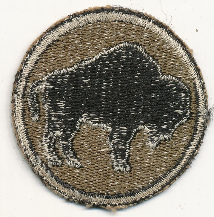 92nd Infantry Division patch Buffalo Soldiers US Army real WWII make