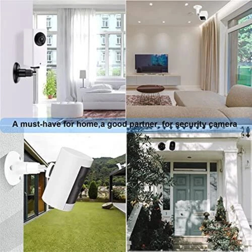 2pcs Universal Wall Mount Bracket for Security Camera with 1/4" Screw Connector