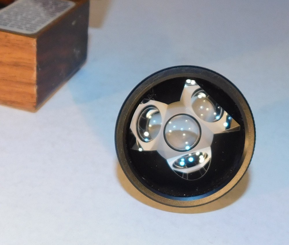 Three Mirror Universal Laser 18mm OD Lens with case, OCULAR INSTRUMENTS