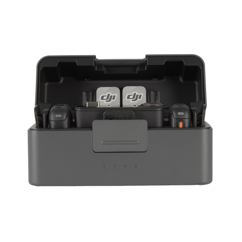 DJI Mic 3 (2 TX + 1 RX + Charging Case), Wireless Microphone for