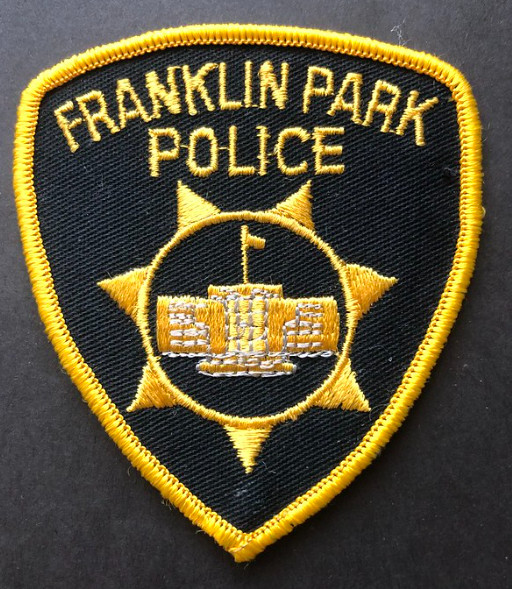 Franklin Park Illinois IL police Sheriff patch