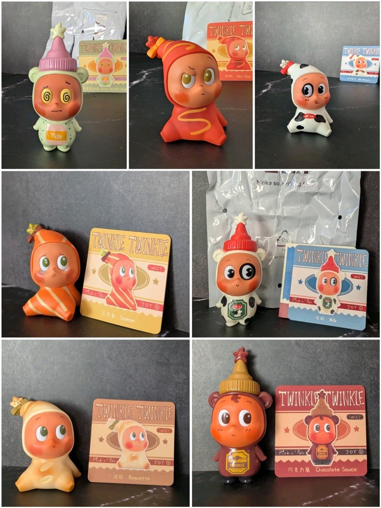 POP MART Twinkle Twinkle Create Your Taste Series Figures - A/B Confirmed No box