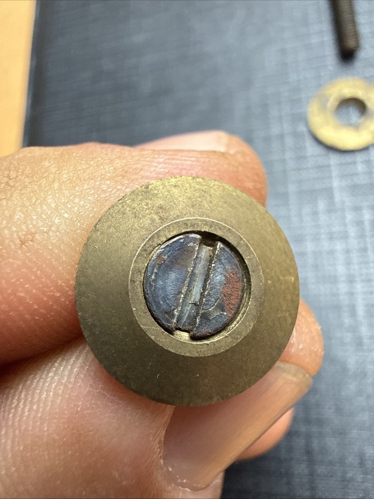 CVA Percussion Muzzleloader Black Powder Lock Screws & Brass Washers Spacers Set