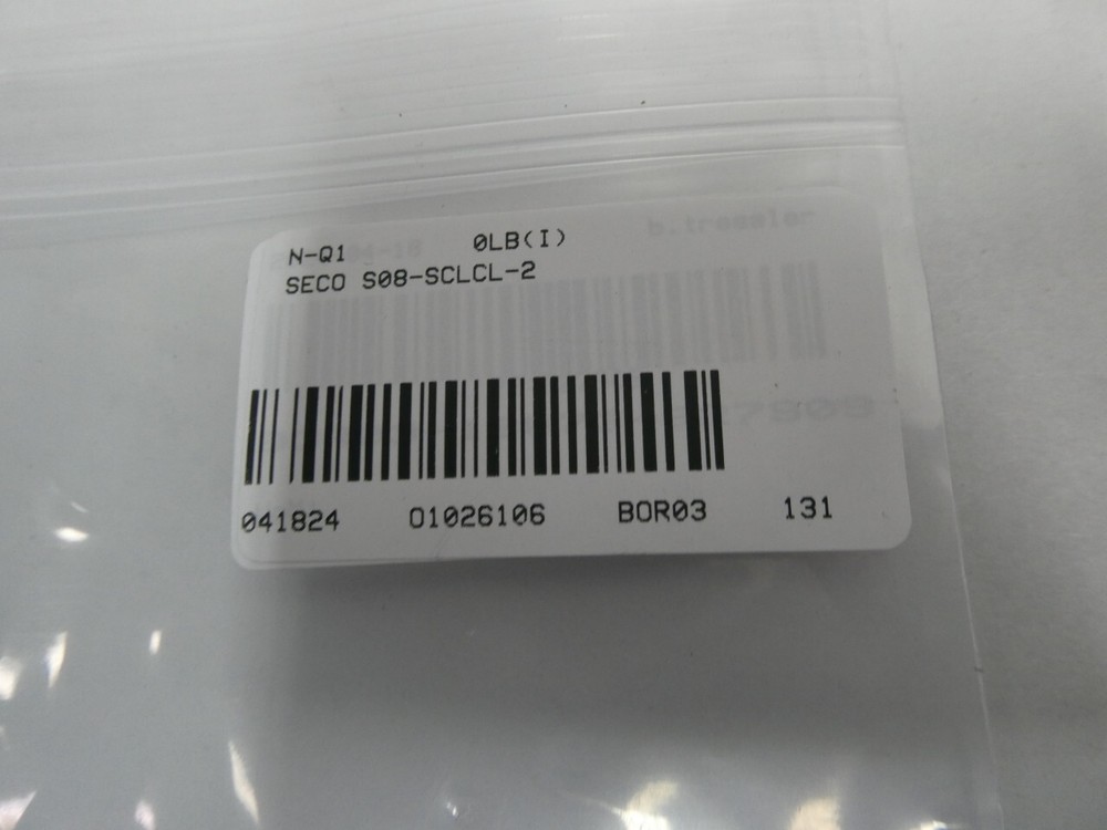 Seco S08-SCLCL-2 Indexable Boring Bar