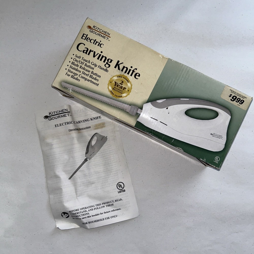 Kitchen Gourmet Electric Carving Knife
