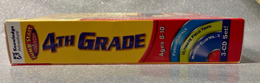 NEW! Jump Start Advanced 4th Grade Windows & Macintosh CD-ROM/Sealed box