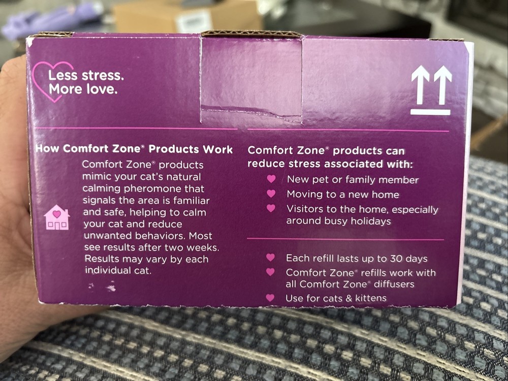 Comfort Zone Cat Calming Pheromone Diffuser - 100538643 (6 Pack)