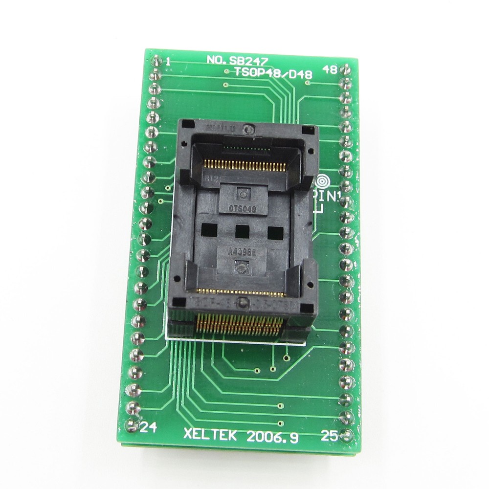 TSOP48 TO DIP 48 SA247 IC Programmer Adapter TSOP 48 Chip Test Socket