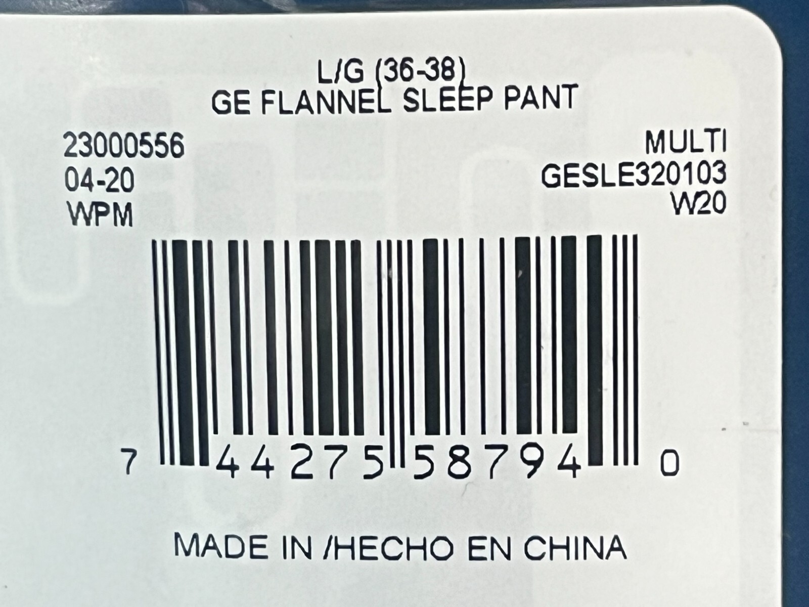 George Men's Comfy Plaid Checker Flannel Sleeping Pants Loungers CHOOSE PATTERN