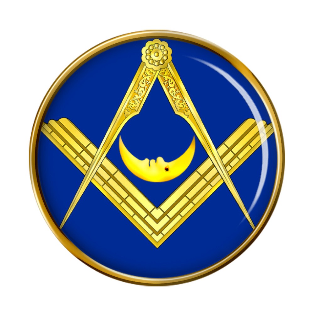 Masonic Lodge Junior Deacon Pin Badge