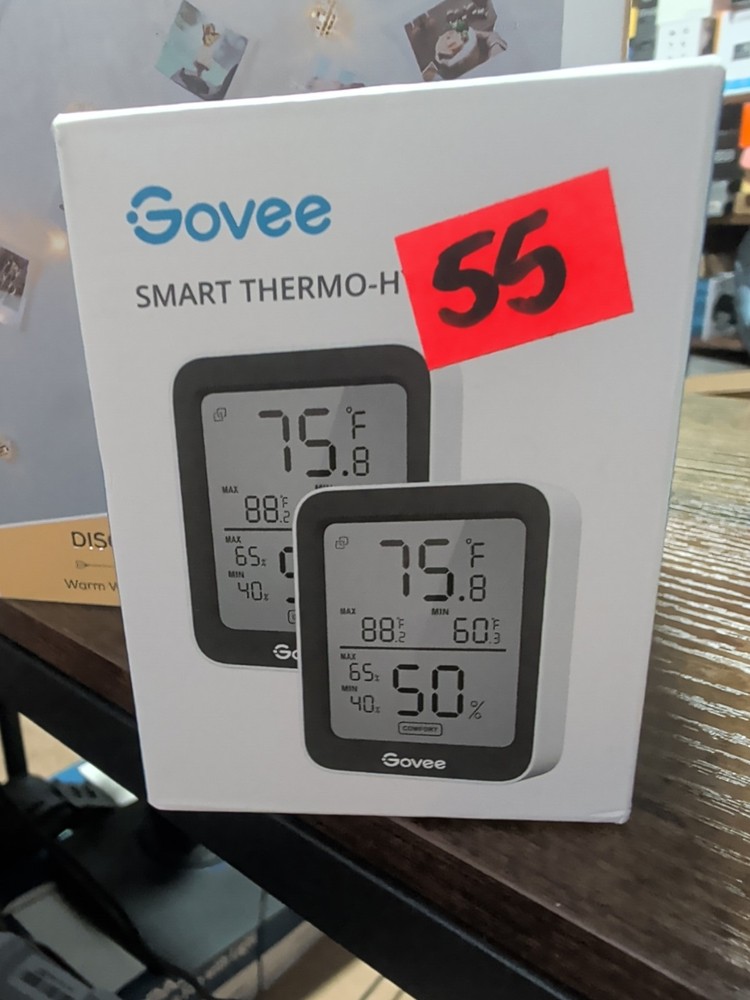Govee H5075 Smart Thermo Hygrometer Bluetooth Temperature Humidity Sensor