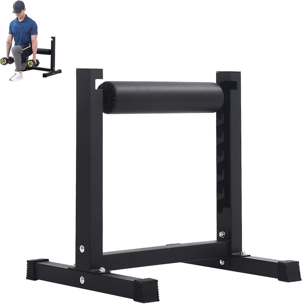 Bulgarian Split Squat Stand Single Leg Squat Roller Split Adjustable Heigh Train