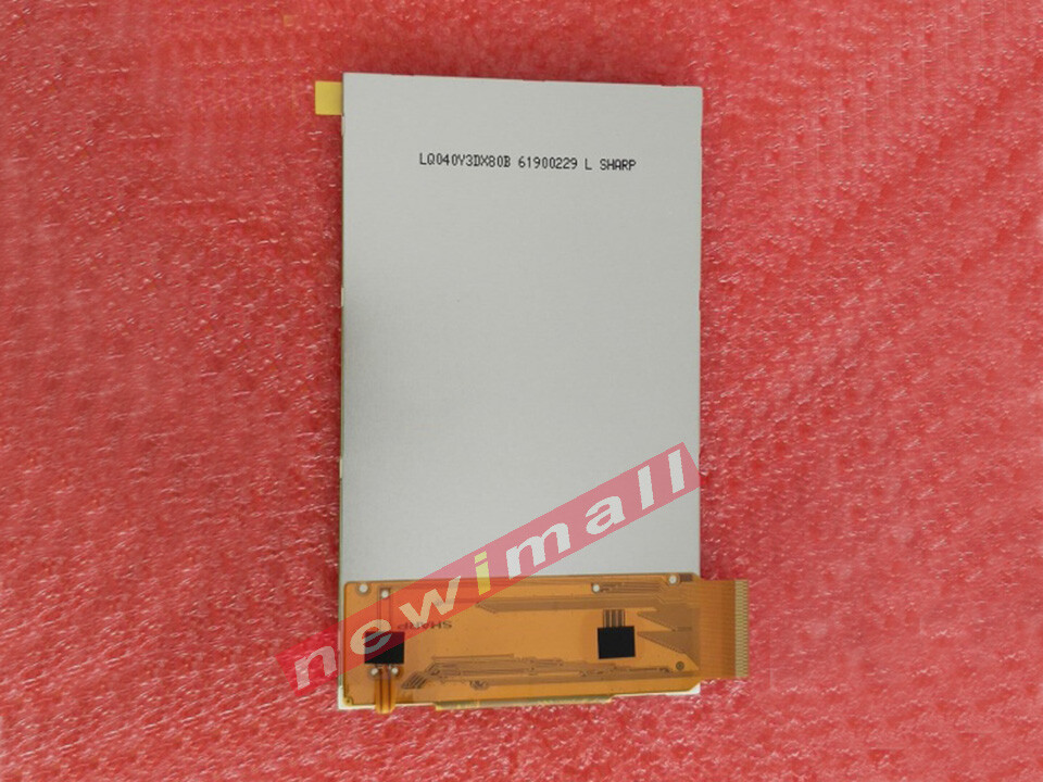4" inch LQ040Y3DX80B LCD Display Screen Panel For Sharp 480*800 51 pins