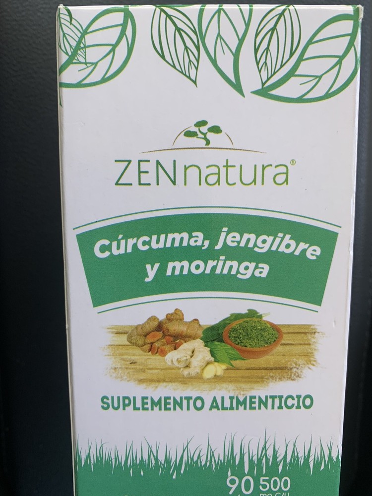 Capsulas De Moringa Curcuma Y Jengibre 90 Capsules