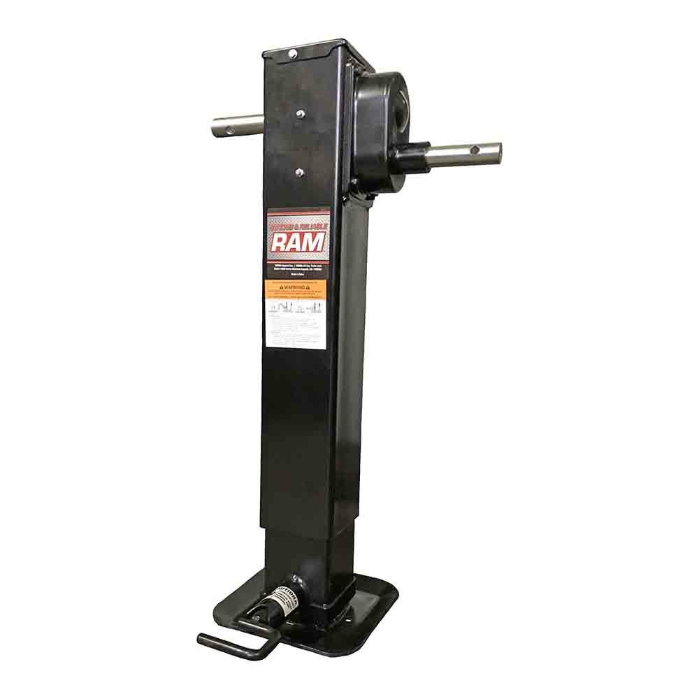 Ram Heavy-Duty Two Speed Square Tube Trailer Jack - 15K (TJD2SP-15K)